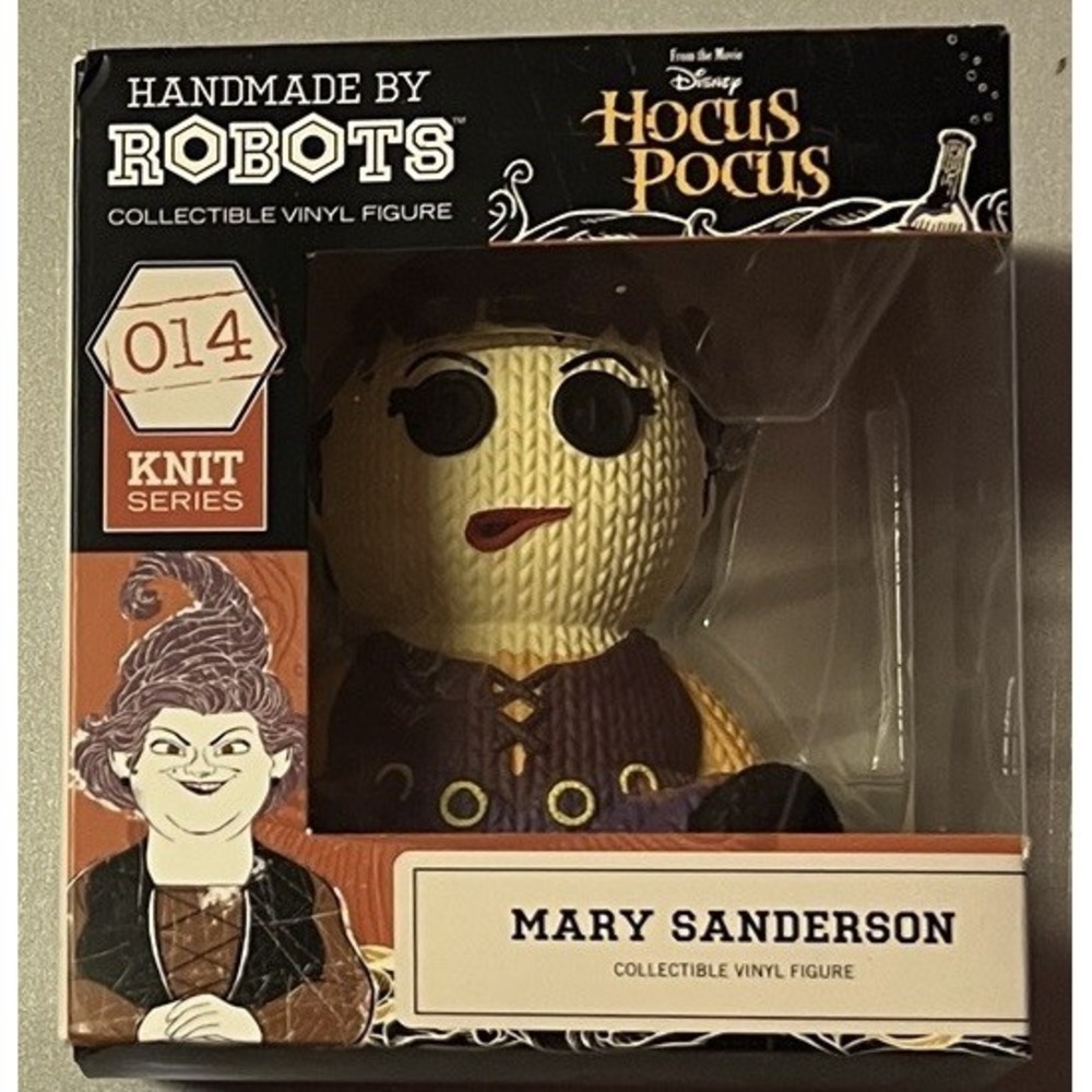 Hand‎ Made Robots Hocus Pocus Mary Sanderson Vinyl Figure Knit Series #14 Sealed